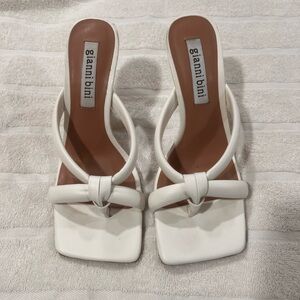 Gianni Bini White Women's Sandals